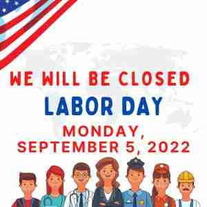 Labor Day Closing Sign Bundle