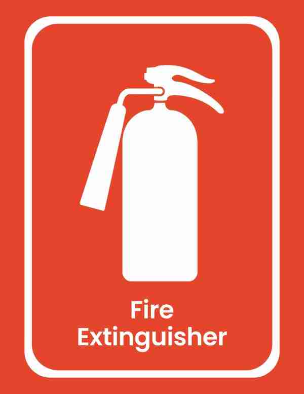 fire extinguisher